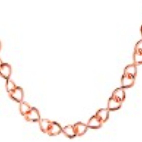 JTV Timna Collection Jewelry Jtvtimna Copper Infinity Knot Chain